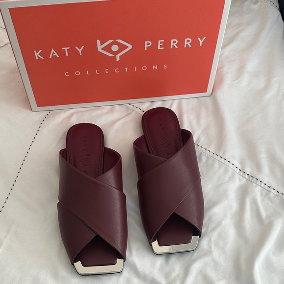 Katy Perry Collections Shoes - Katy Perry Collections Women's Deep Cranberry Sandals Size 8.5